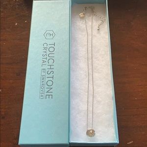 Touchstone Crystal Melrose Slide Necklace